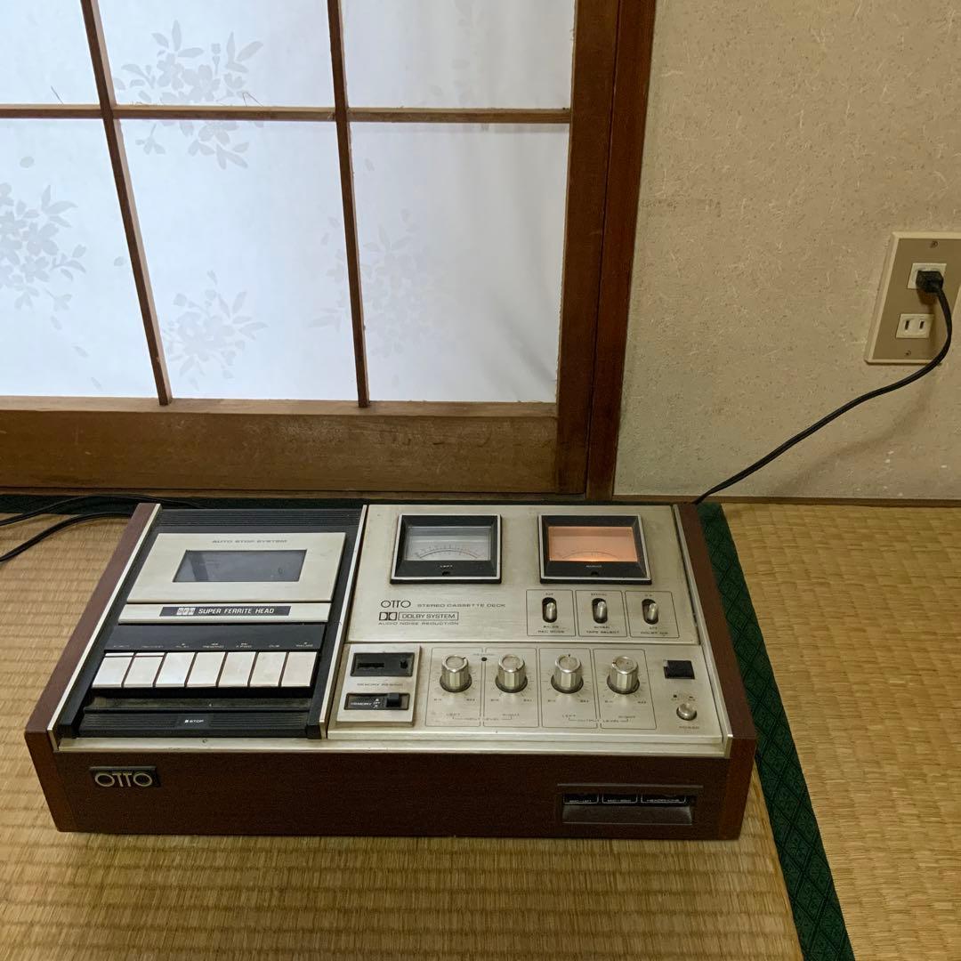 (値下げ）OTTO STEREOCASSETTEDECK カセットデッキ