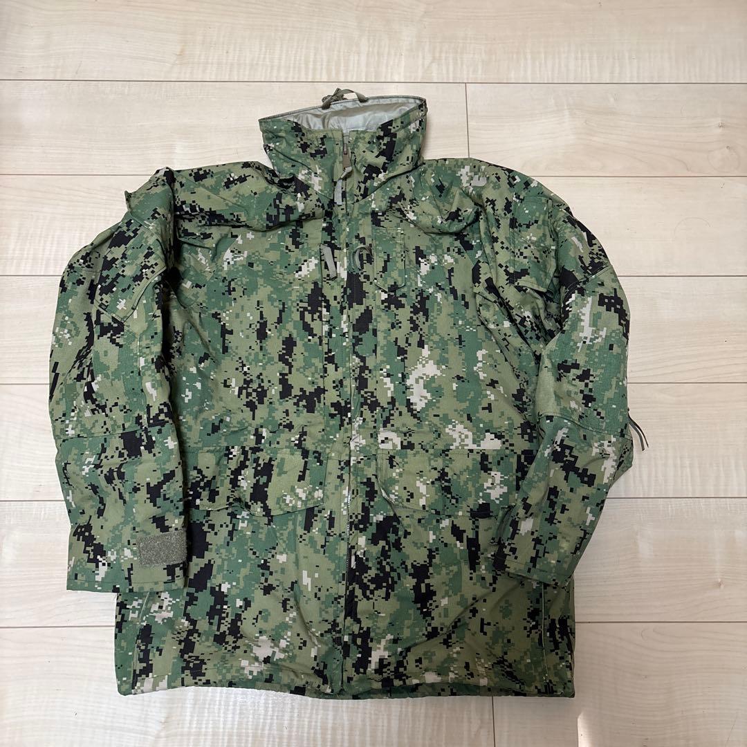 ほぼ未使用USN 米海軍 NWU パーカデジタルカモ 米軍　ゴアテックス