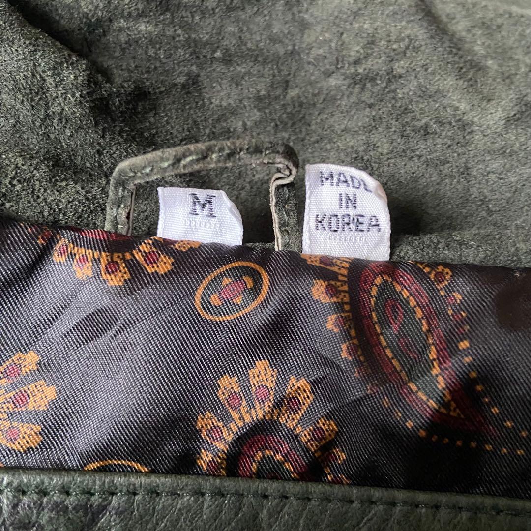 ジャケット・アウター 80s east west real leather jacket BQ43