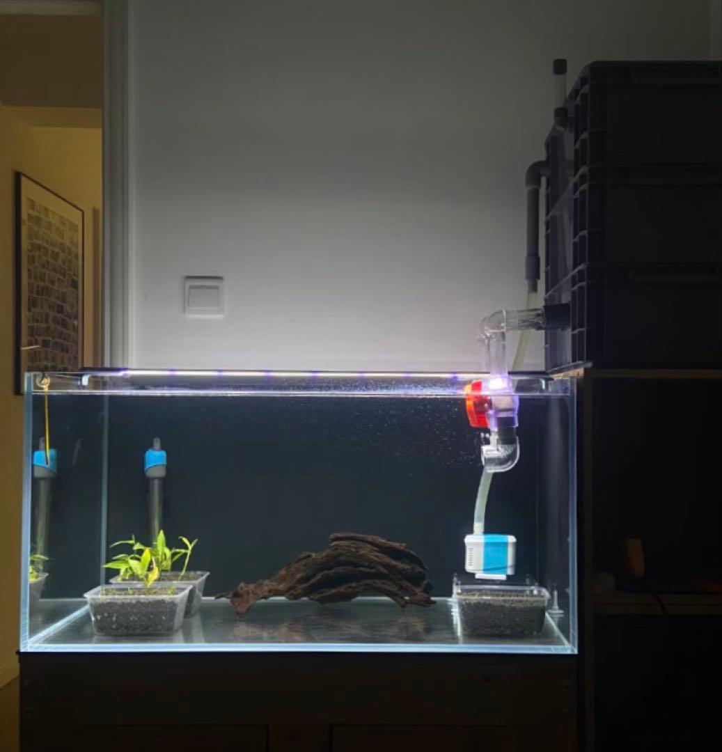 市場最安値、水中ポンプ25w付き大型水槽万能濾過装置濾過外部式濾過層送料込み