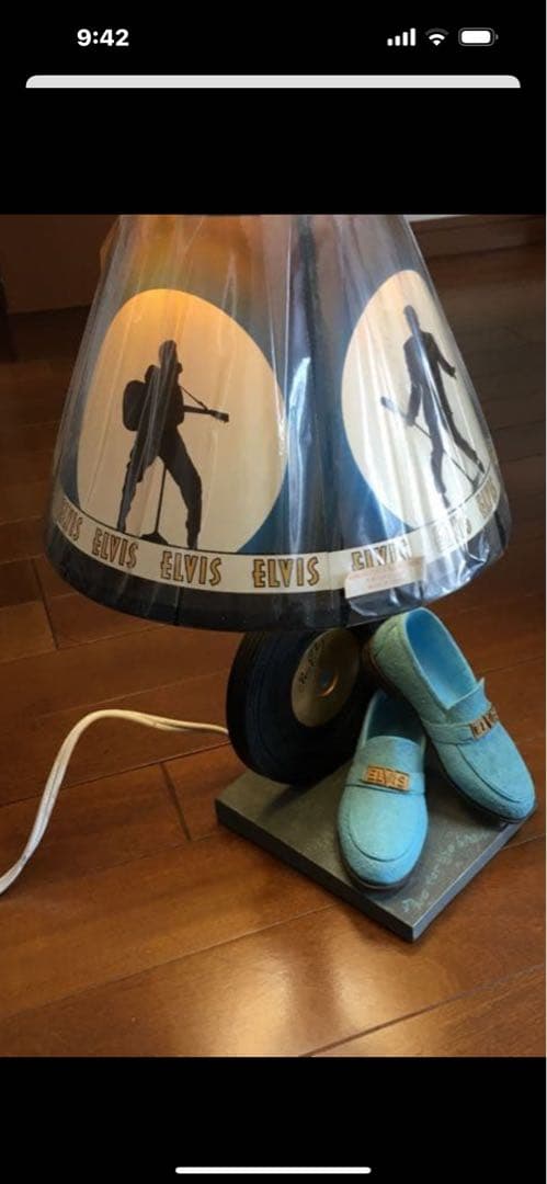 エルビス・プレスリー ランプ 未使用