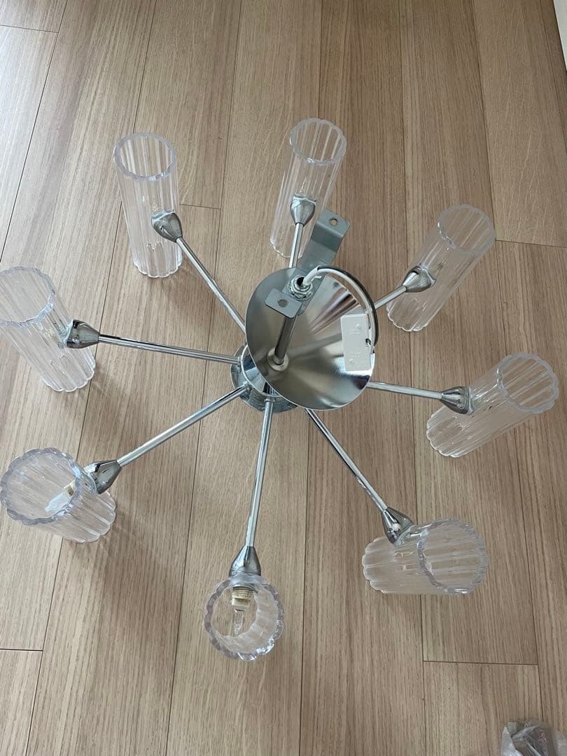 最終価格YAMAGIWA SWING シャンデリア 327SS295C 8灯