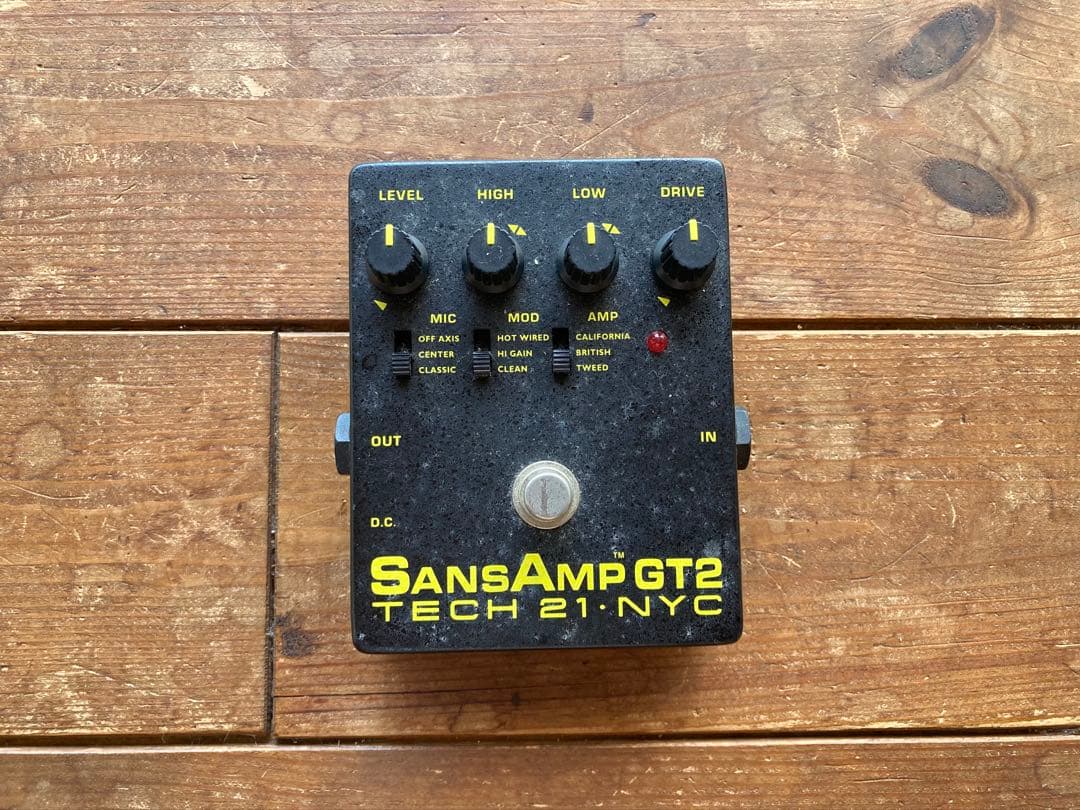 ギター Tech 21 SansAmp GT2