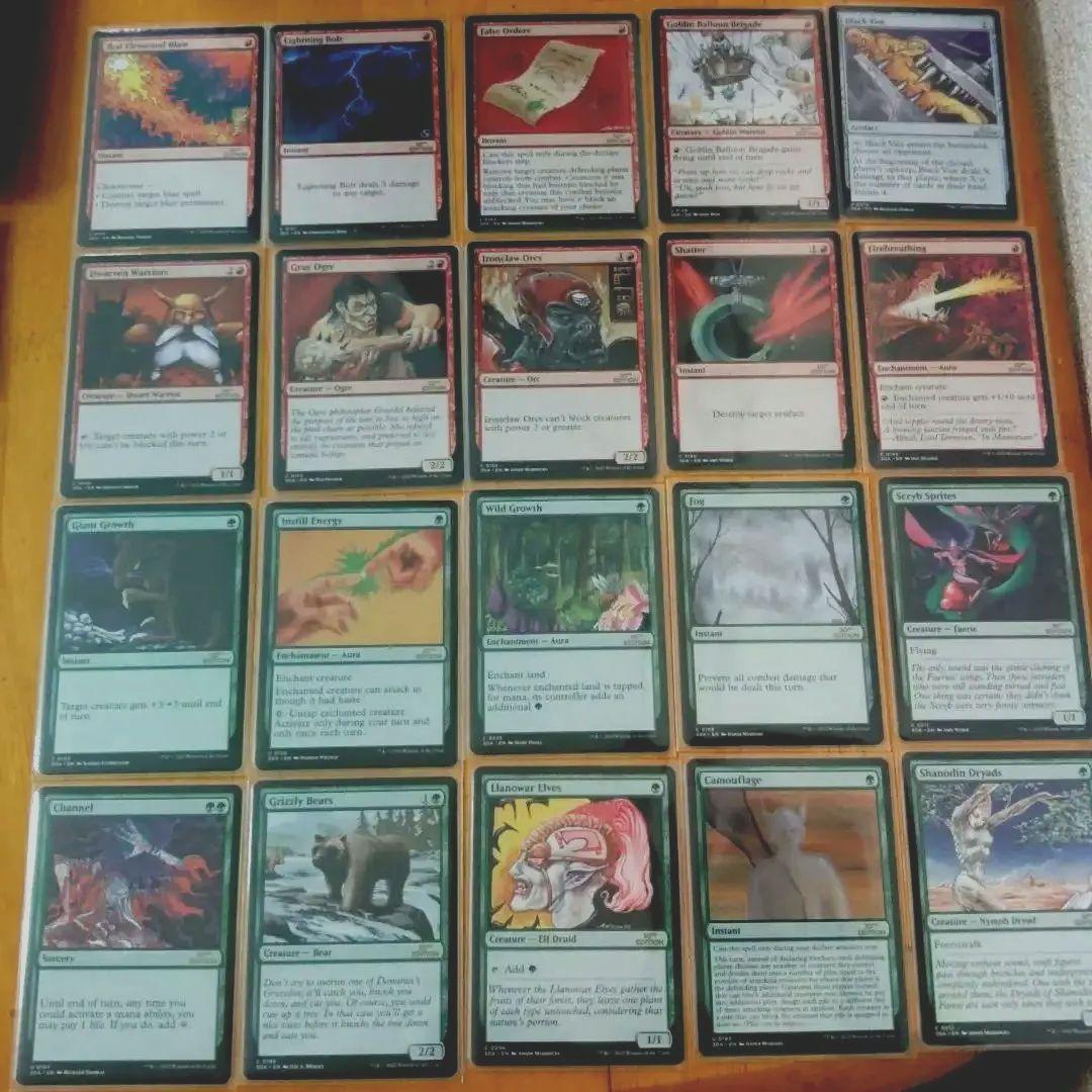 mtg 30th Anniversary Edition 60枚赤緑デッキ