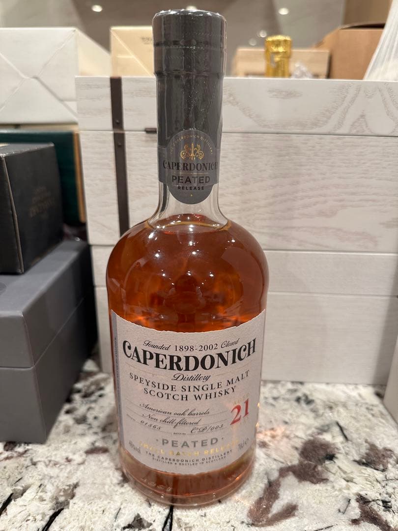 キャパドニック ピーテッド 21年 シークレットスペイサイド 700ml