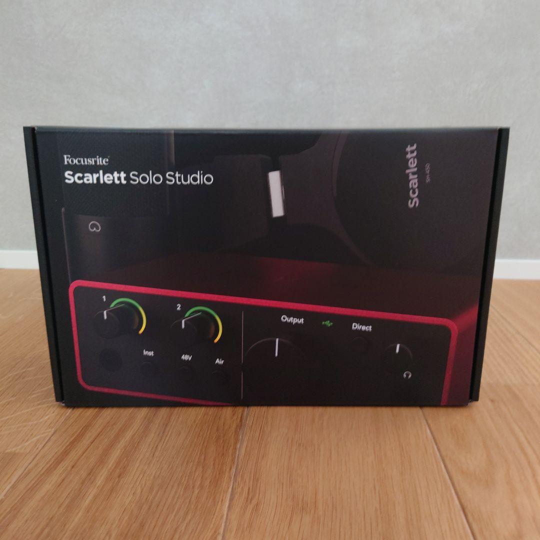 Focusrite Scarlett Solo Studio 4th　Gen