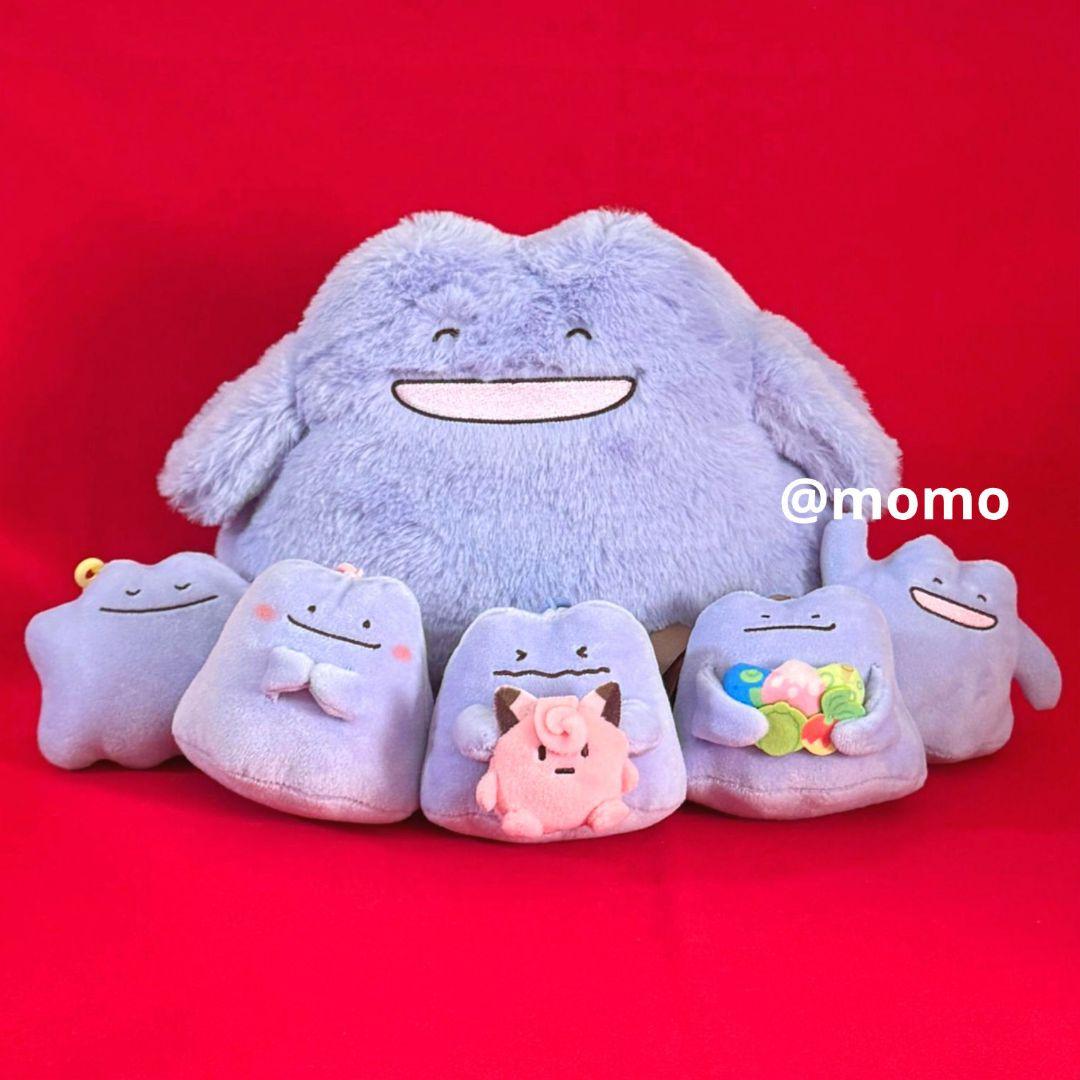 十ポケ十色　マスコット　ぬいぐるみ　メタモン　6点セット