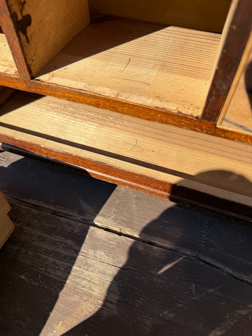 黒柿 古民具　時代物　小箪笥 ヴィンテージ 昭和レトロ　レトロ　アンティーク