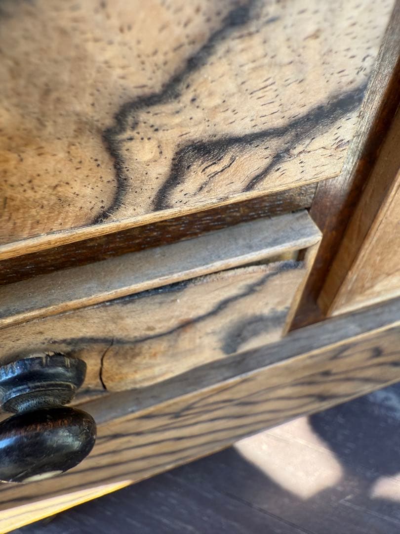 黒柿 古民具　時代物　小箪笥 ヴィンテージ 昭和レトロ　レトロ　アンティーク