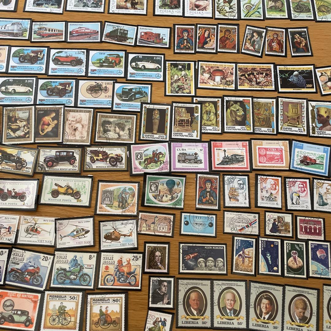 世界の古切手 海外古切手 ヴィンテージ コレクション 希少レアおしゃれ約409枚