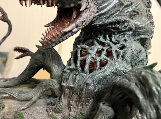 【最終価格】★ビオランテ 青島文化教材社 ジオラマ仕様 塗装済み完成品★