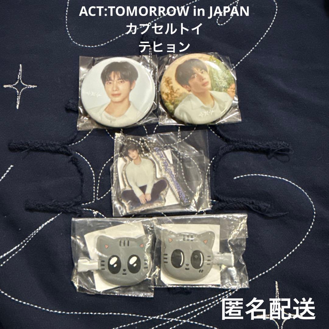 TXT PPULBATUカプセルトイ ヘアクリップ / テヒョン・ダゴニャン