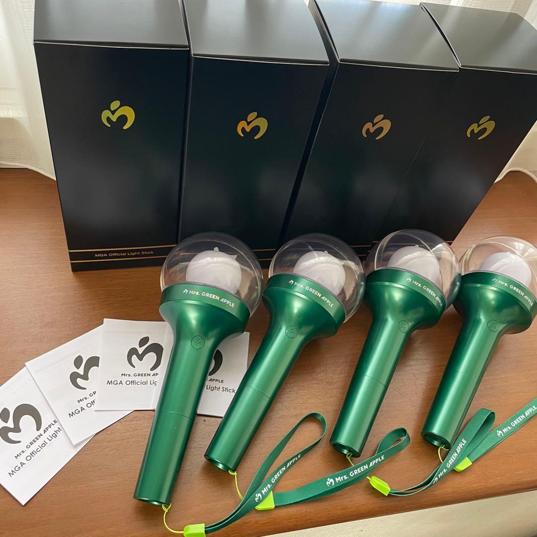 4本セット　Mrs. GREEN APPLE ミセス MGA ペンライト