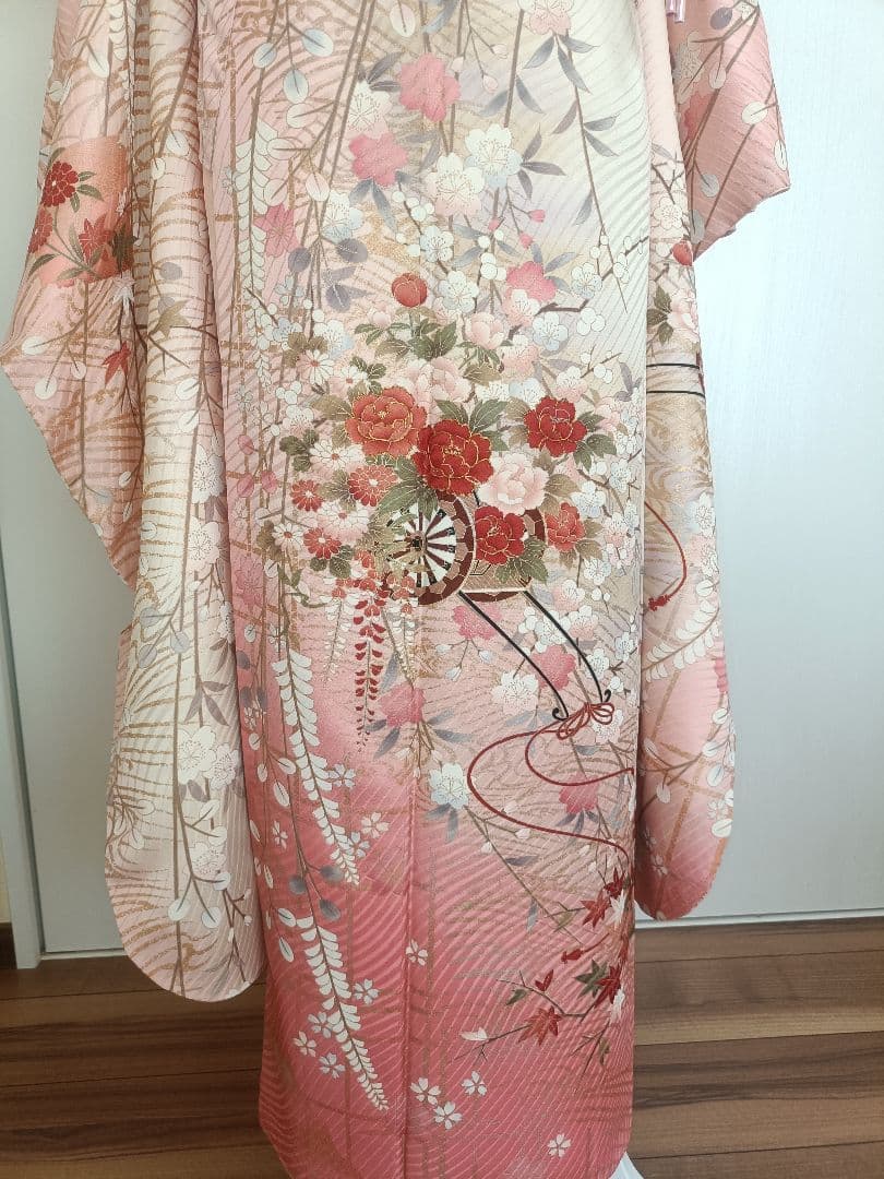 正絹振袖　フルセット　長襦袢付き　成人式　卒業式