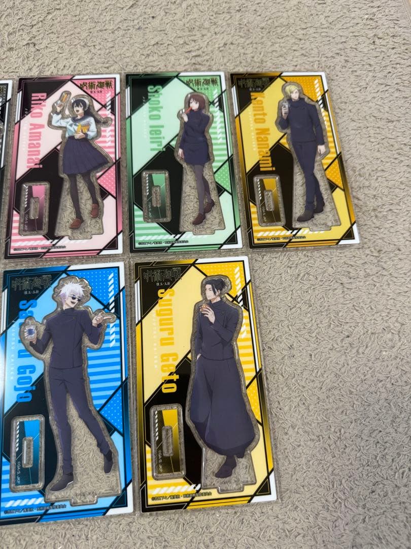 呪術廻戦　グッズ　まとめ売り　限定品あり　五条　夏油　バッグ　アクスタ