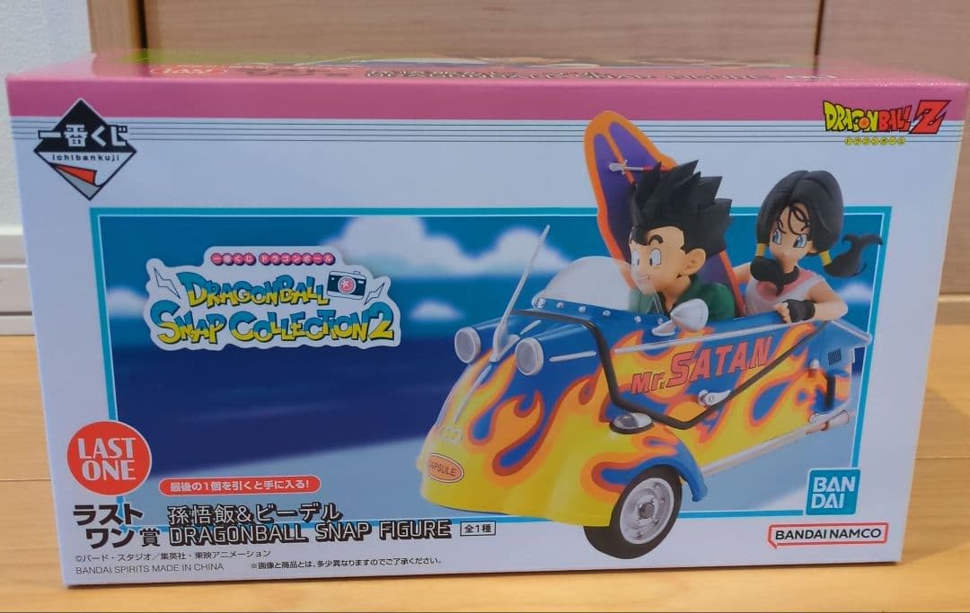 ドラゴンボール　スナップコレクション2　孫悟飯&ビーデル　フィギュア