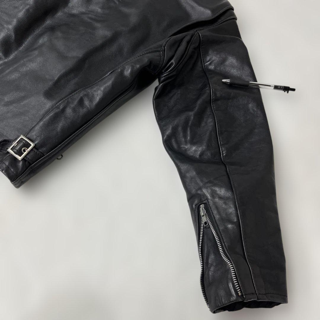 値下げ ショット schott 641 USA レザー シングル ライダースJK