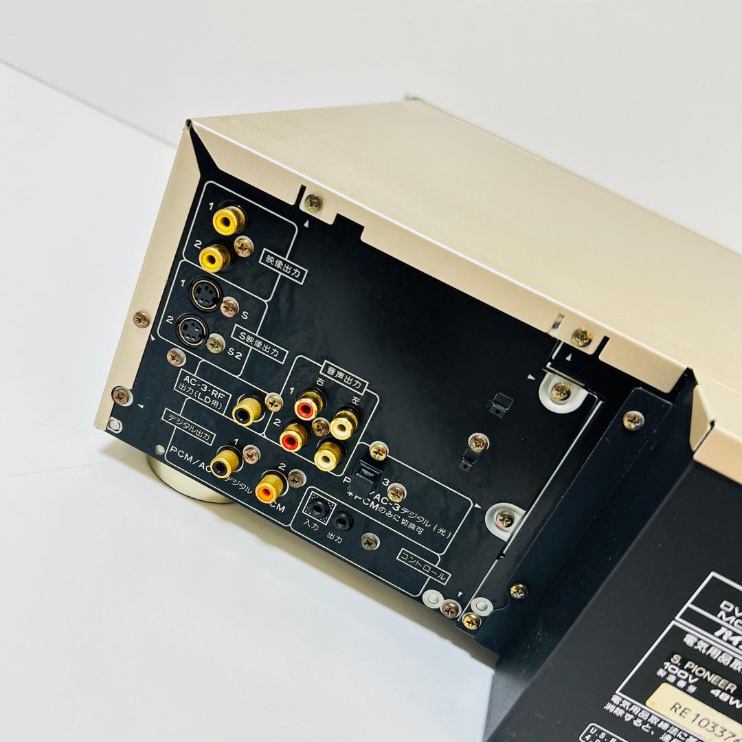 【美品】Pioneer DVD/LDプレーヤー DVL-919