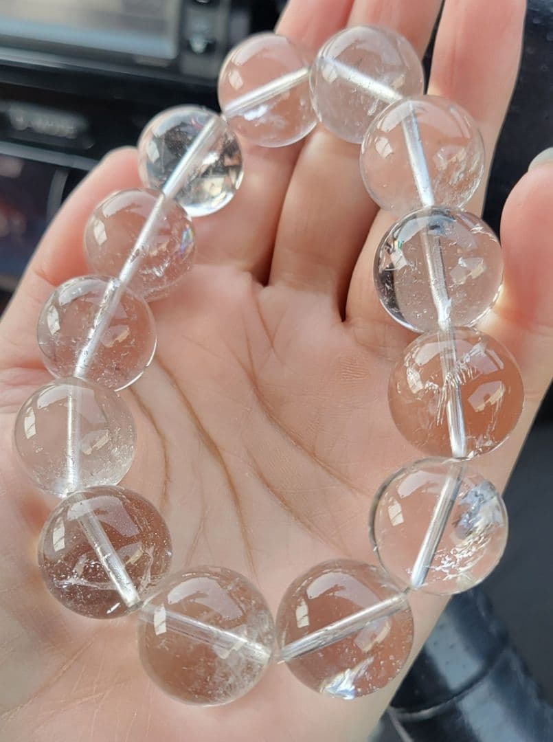 ！希少レア大玉！17㎜　セラデカブラル産　レムリアンシードブレスレット