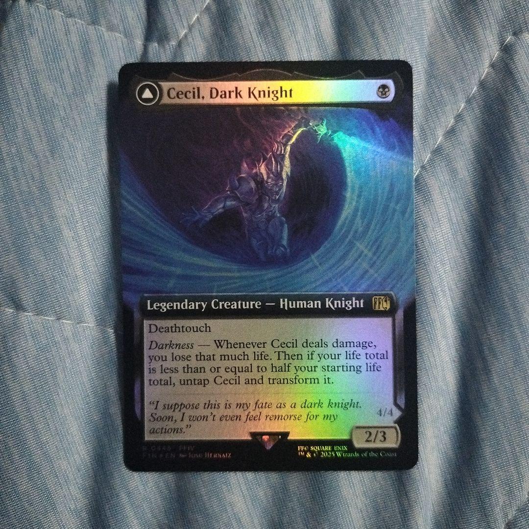暗黒騎士、セシル　覚醒のパラディン、セシル　拡張　Foil