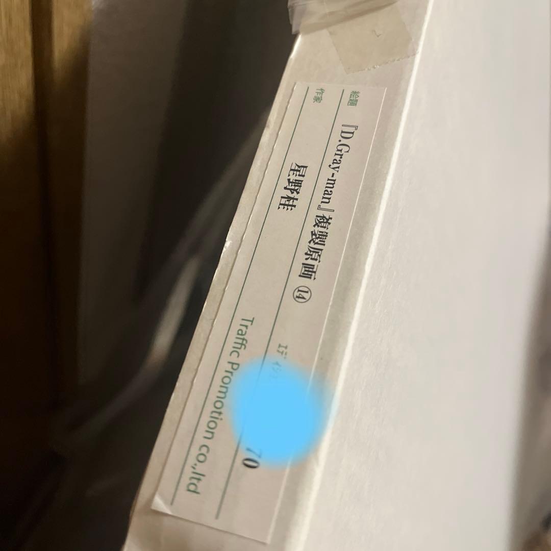 D.Gray-man　複製原画　14 Dグレ 原画展　星野桂の世界 直筆サイン