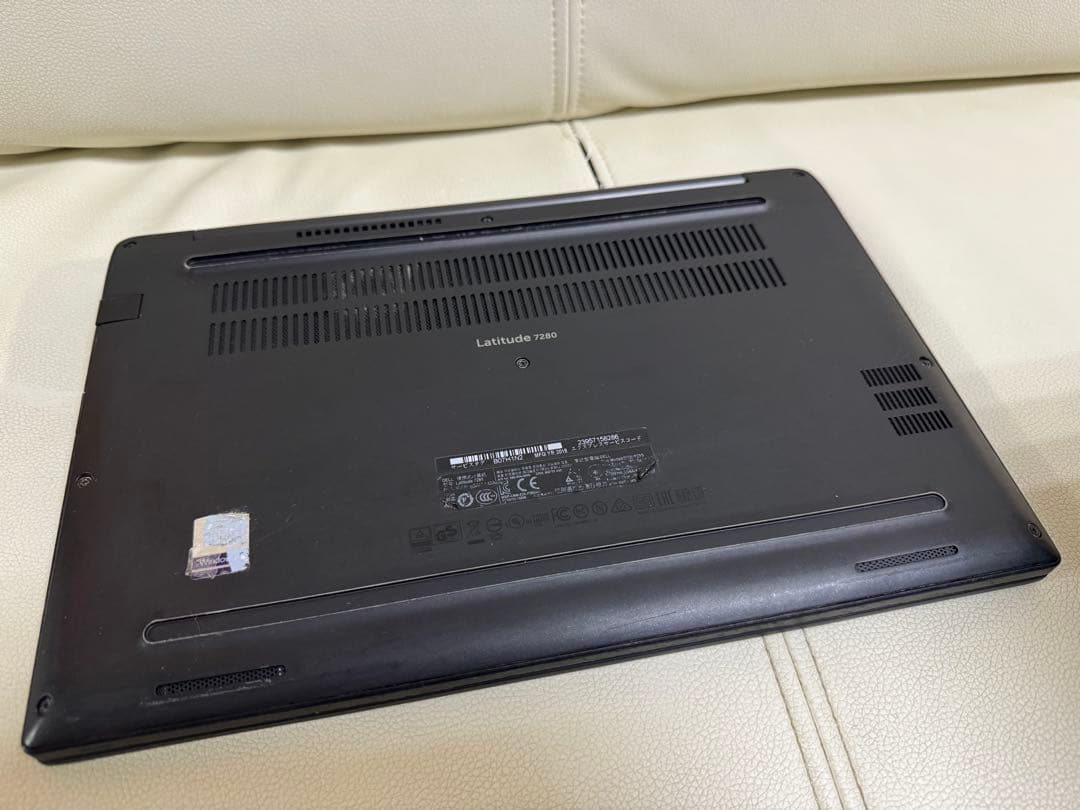 【激安】DELL ノートパソコン 12.5インチ ブラック 専用アダプタ付き