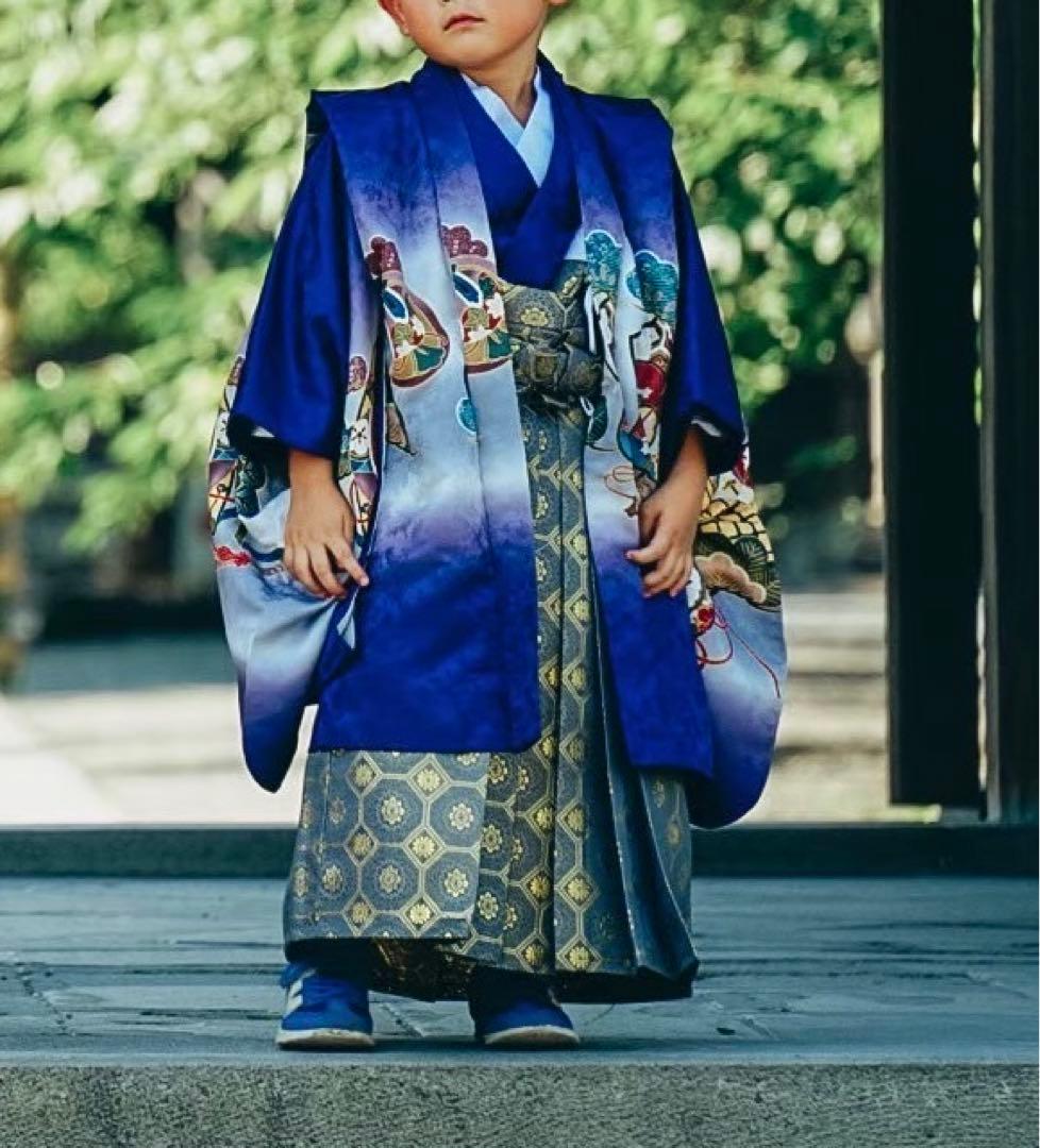 七五三　男の子　五歳　着物　袴