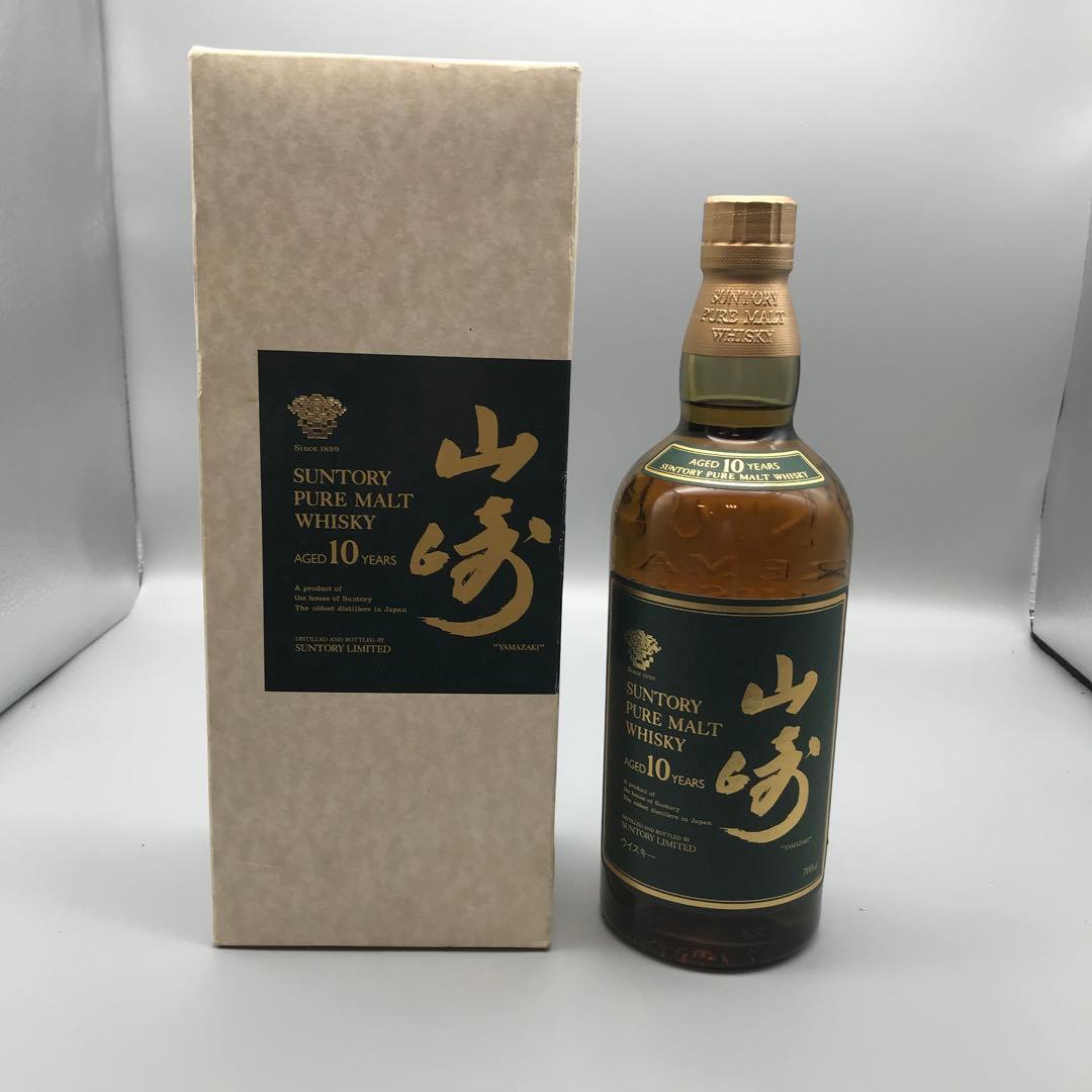 280 サントリー 山崎10年 ピュアモルトウイスキー 40度 グリーンラベル
