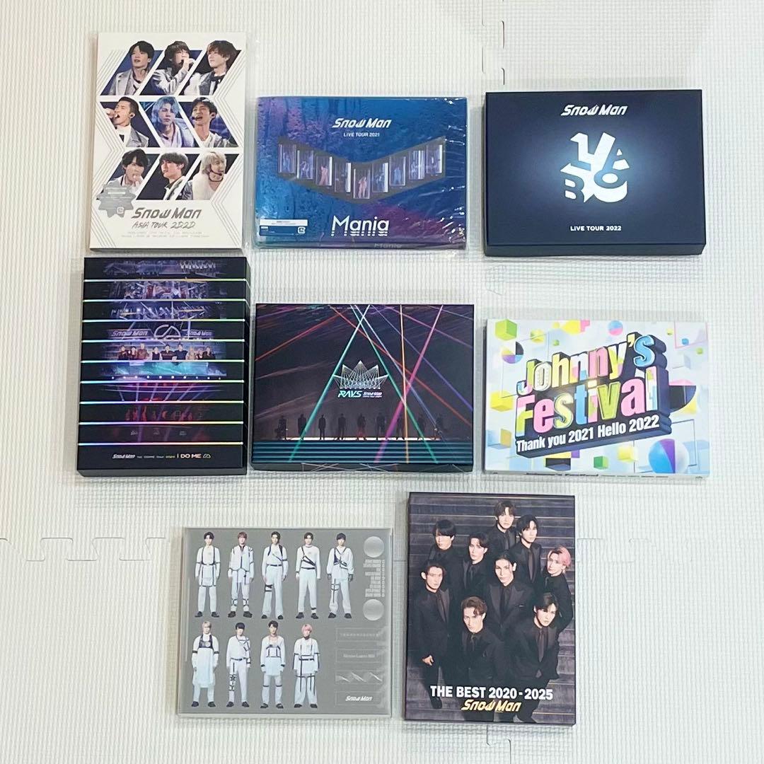 【匿名配送】Man スノーマン ライブDVD CD 8点まとめ売り
