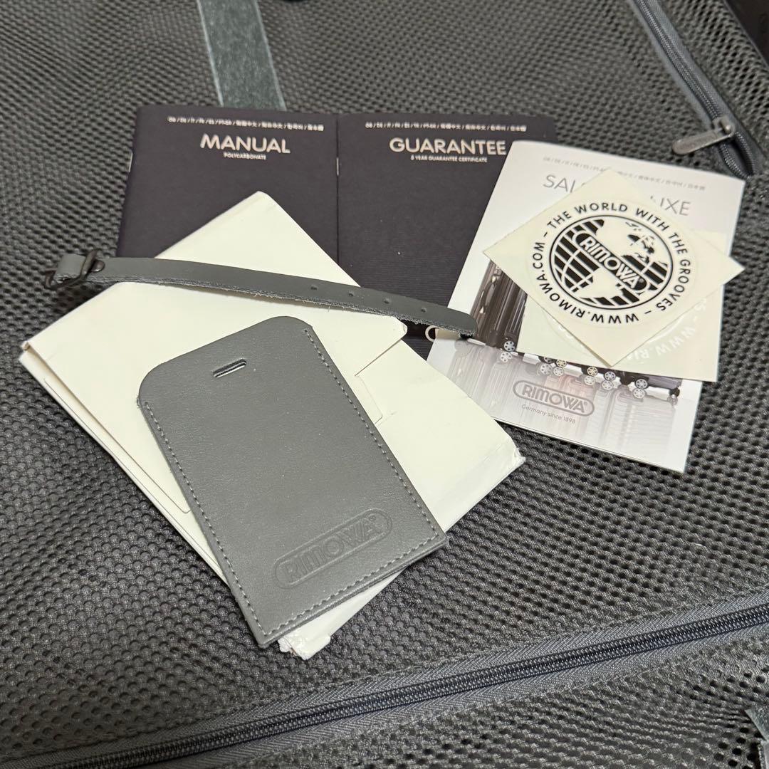 RIMOWAサルサデラックス104lダークグレイ美品