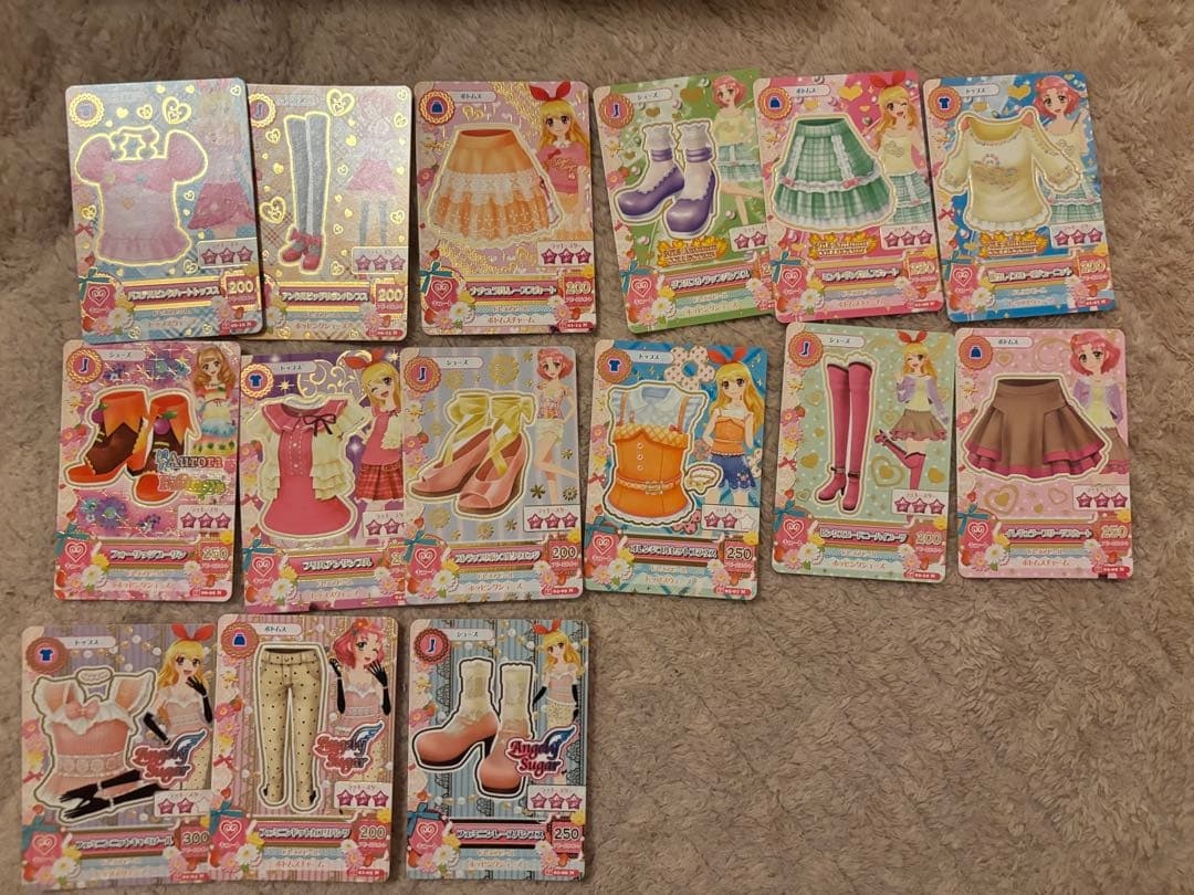 アイカツカード ノーマル まとめ売り 250枚以上