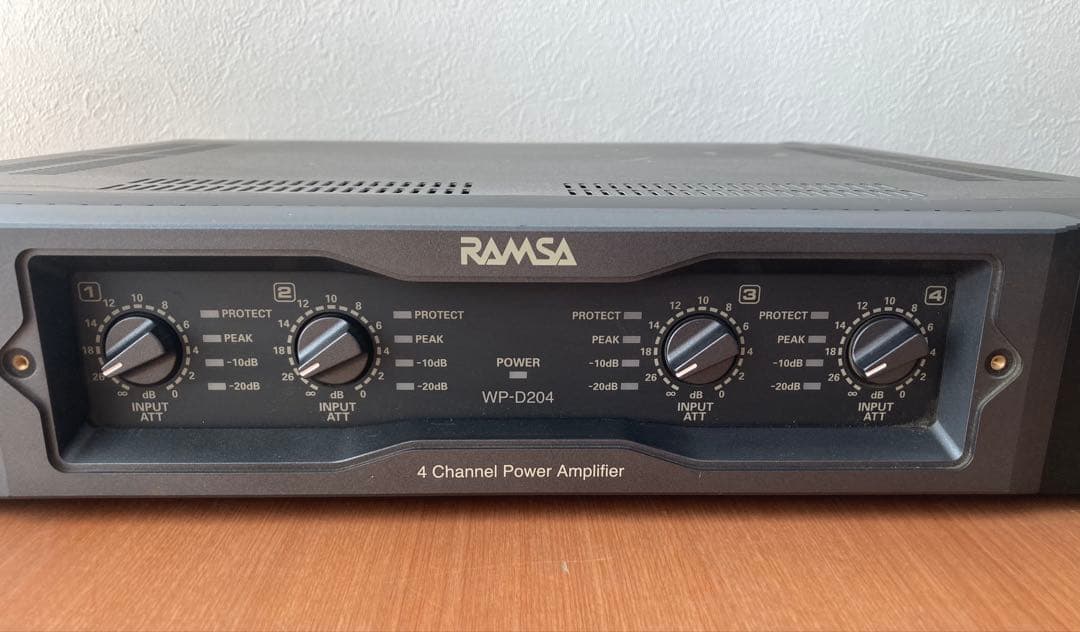 Panasonic　パワーアンプ　WP-D204