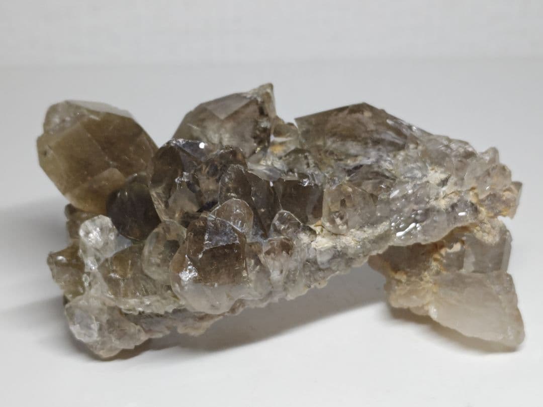 ルチルクォーツ 514g スモーキークォーツ 水晶 原石 鑑賞石 自然石 誕生石