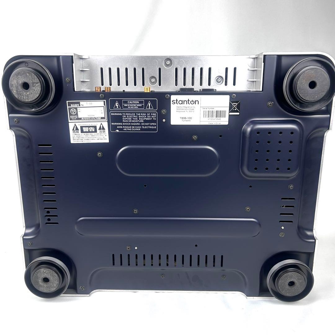 【人気】stanton ターンテーブル T.80 カートリッジ付 動作確認済