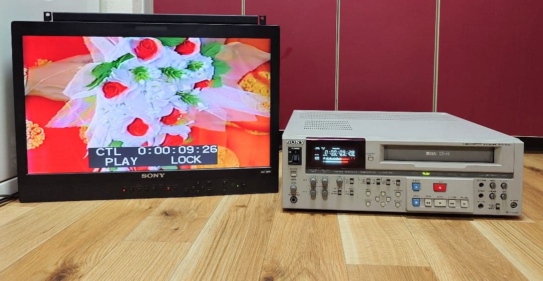 ★【中古/動作品 】★ SONY SVO-5800/S-VHS/再生確認済み】