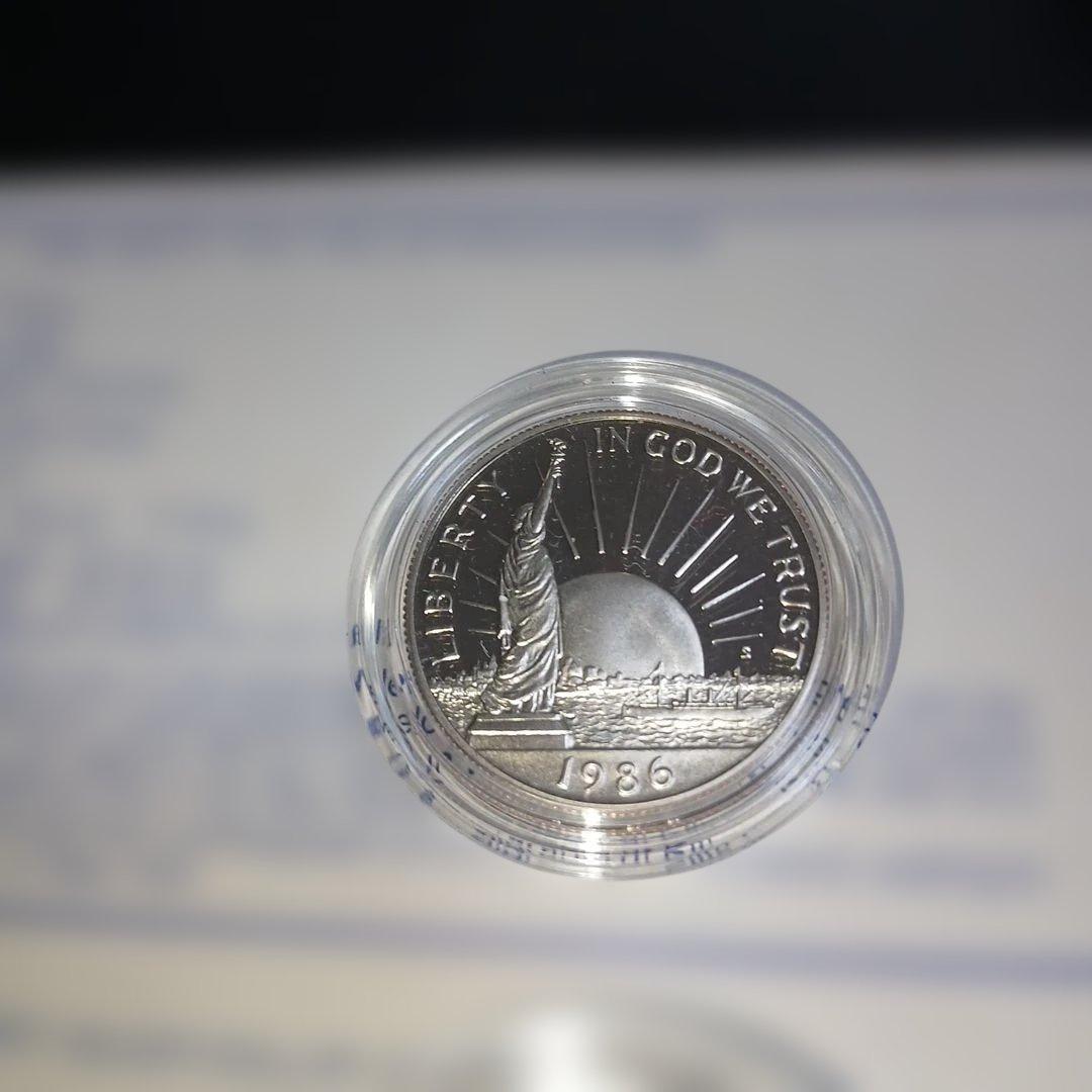 B*M様 1986年 アメリカ銀貨2枚セット