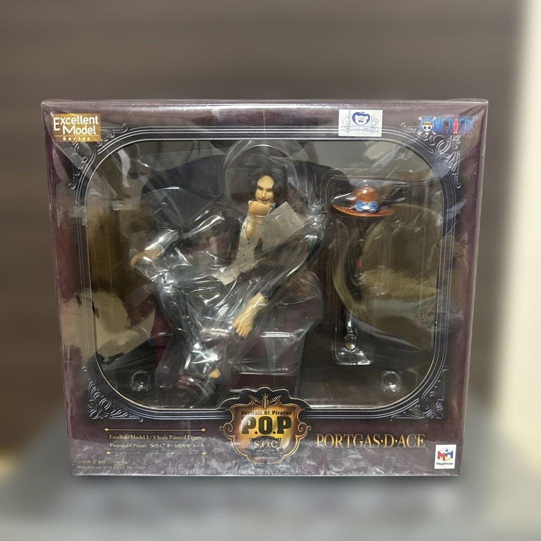 ワンピース　POP p.o.p S.O.C ポートガス・D・エース 化粧箱あり