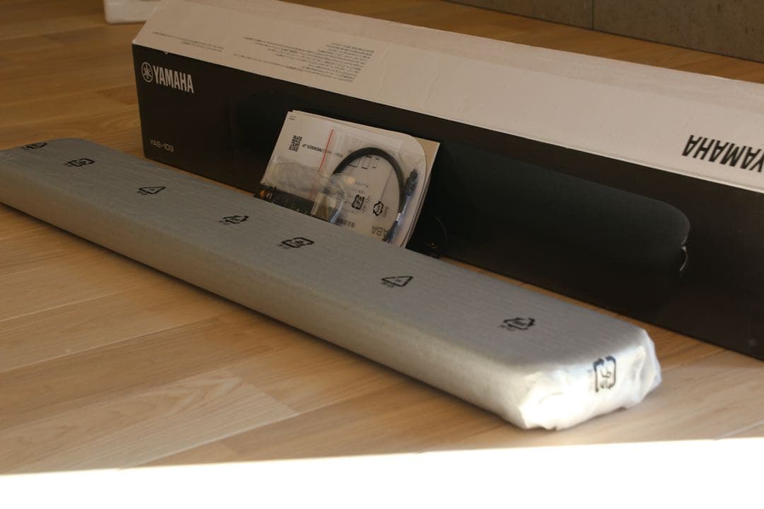 YAMAHA スピーカー　サウンドバー　YAS-109 2021年製