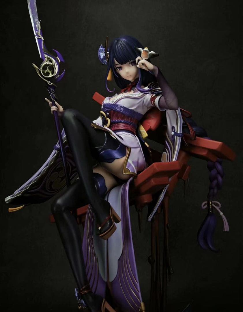 原神 雷電将軍 Jigenworld A版 フィギュアガレージキットスタチュー