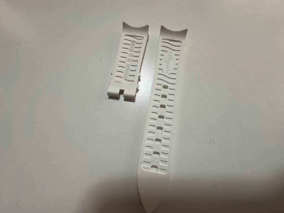 Breguetブレゲ マリーンⅡ 5817 ラバーベルト 白