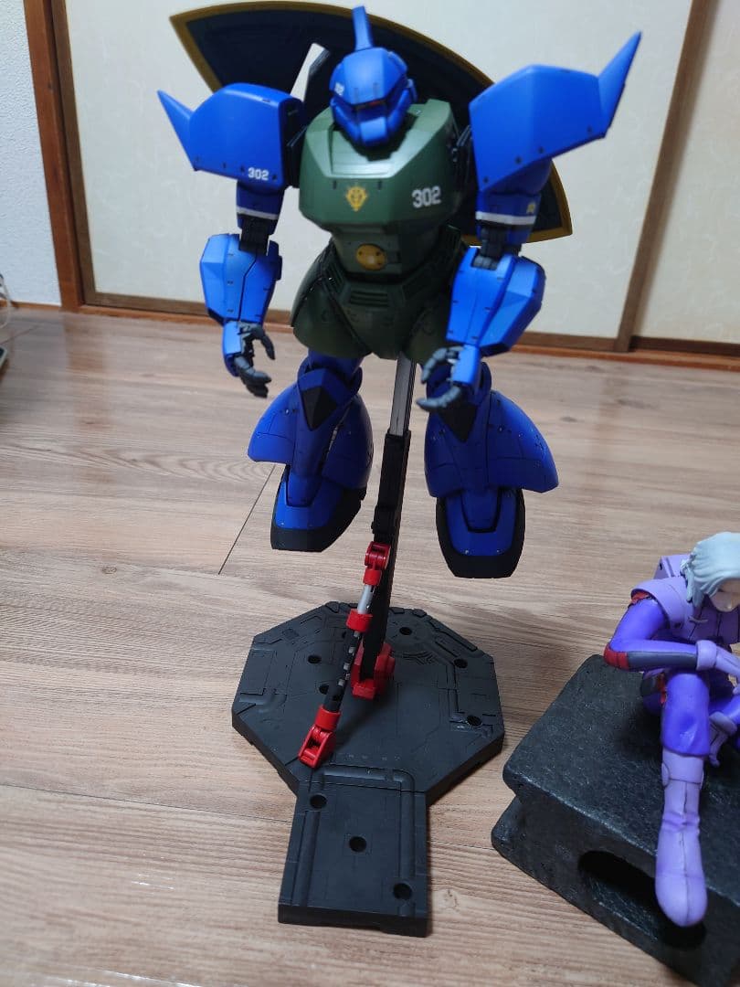 1/100アナベル、ガドー専用ゲルググプラモデル塗装済完成品