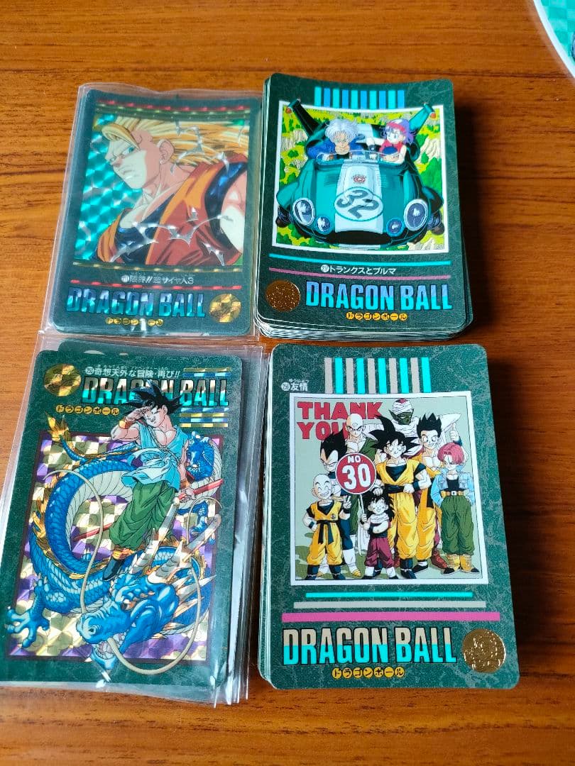 極美品　ビジュアルアドベンチャー95.95EXフルコンプドラゴンボールカードダス