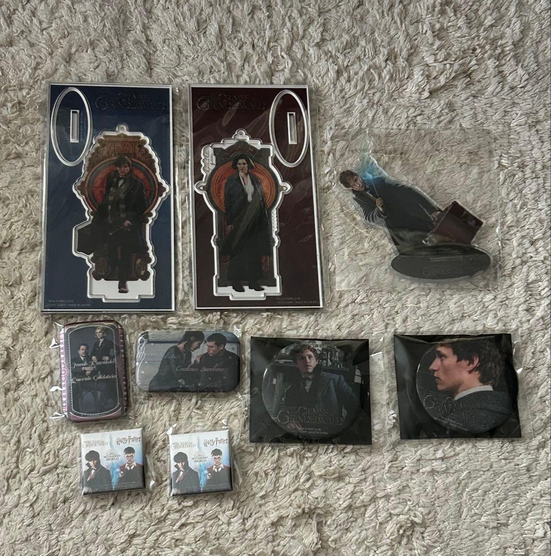 ファンタビ　ニュート　缶バッジ セット