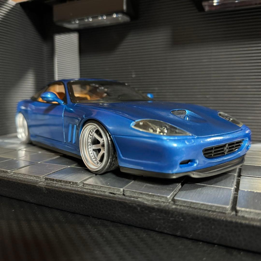 ホットウィール 1/18 フェラーリ 575MM (カスタム仕様)