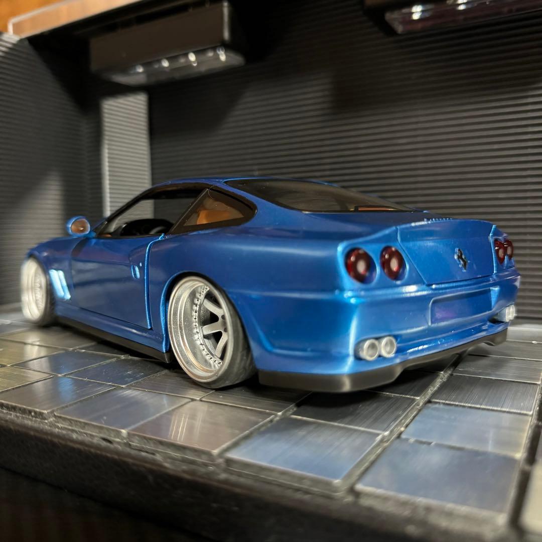 ホットウィール 1/18 フェラーリ 575MM (カスタム仕様)