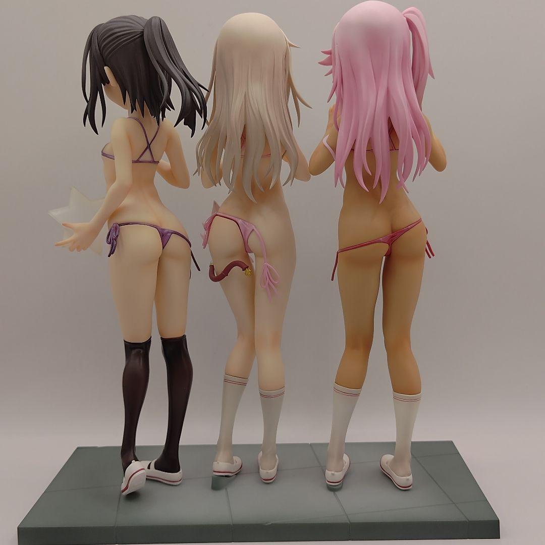 AMAKUNI イリヤ＆クロ SPカラー 美遊 3体セット＋映画チケット付き