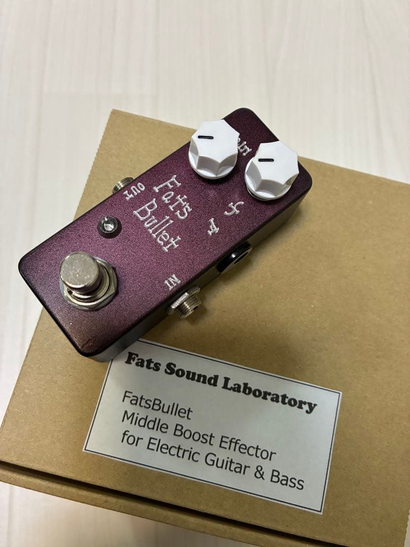 最終価格☆Fats Sound Lab Fats Bullet☆FixedWah