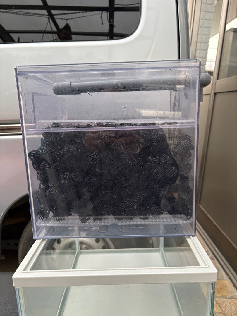 上部フィルター用ウールボックスシャワーパイプ