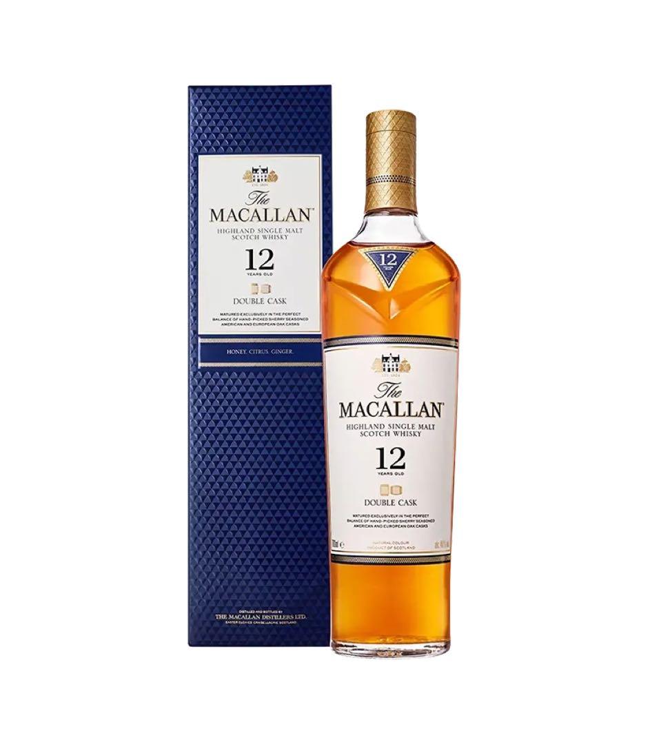The Macallan 12年 ダブルカスク　3本セット