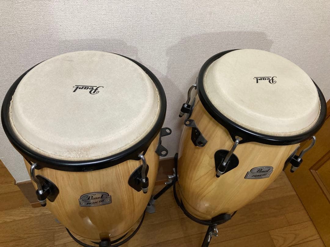 Z*U様 【美品】本格派パーカッション✨コンガ✨2本組